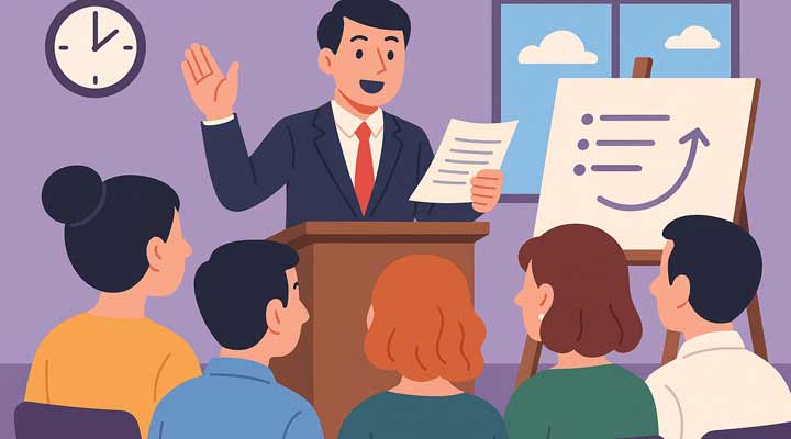 伝わるスピーチの書き方８選｜式典・会合・PTAで恥をかかない原稿術