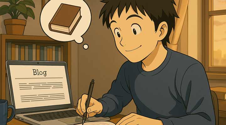 ブログを書いてエッセイ本