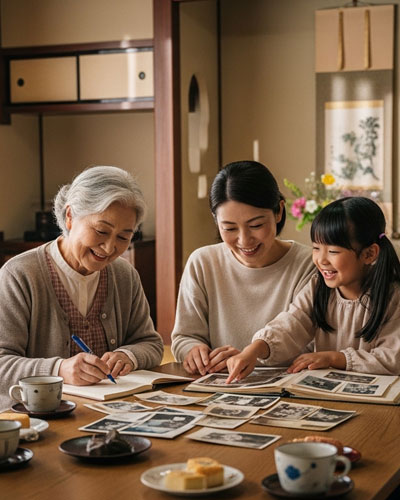 自分史セットプラン ４つの特長